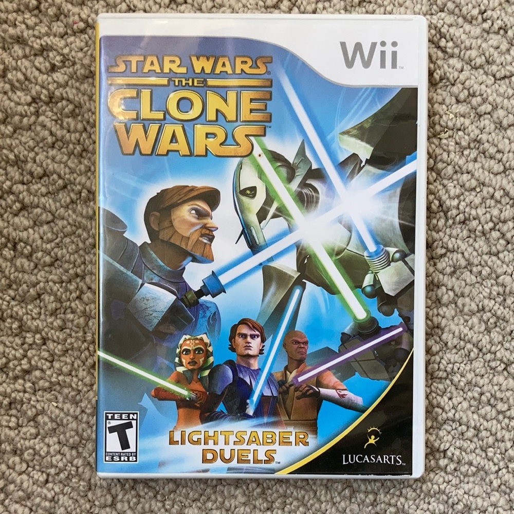 Wii Star Wars The Clone Wars